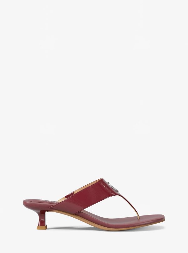 Michael Kors Anneka Patent Thong Sandal - Preorder