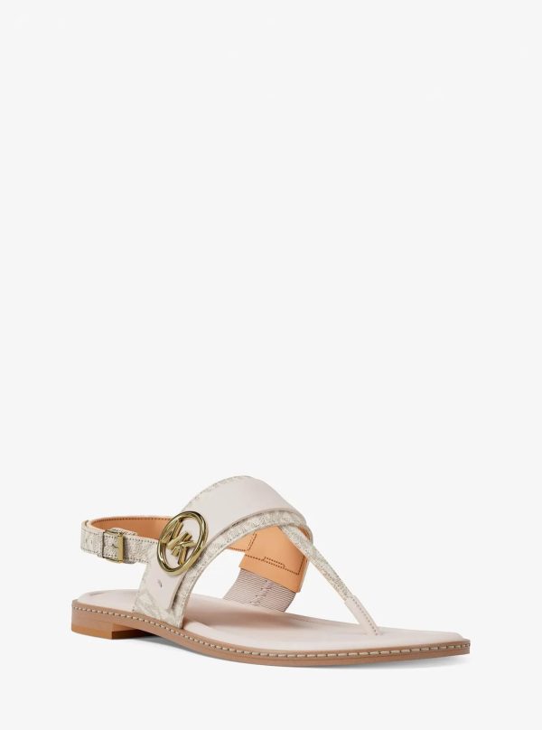 Michael Kors Carmen Signature Logo Sandal - Preorder