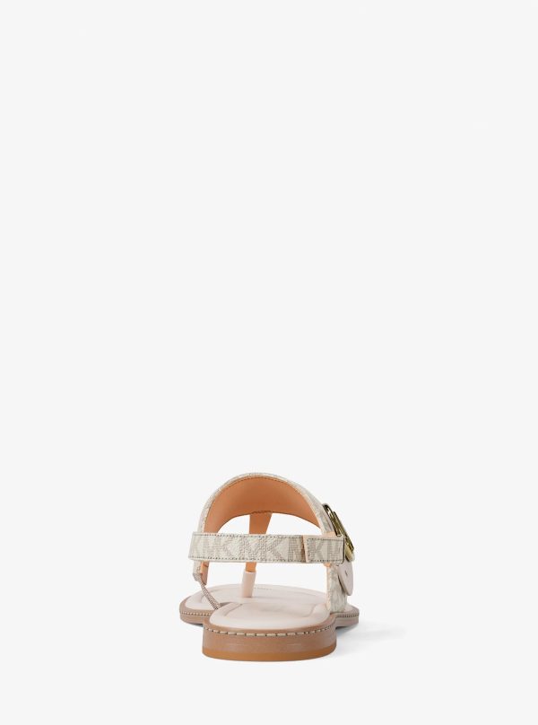 Michael Kors Carmen Signature Logo Sandal - Preorder