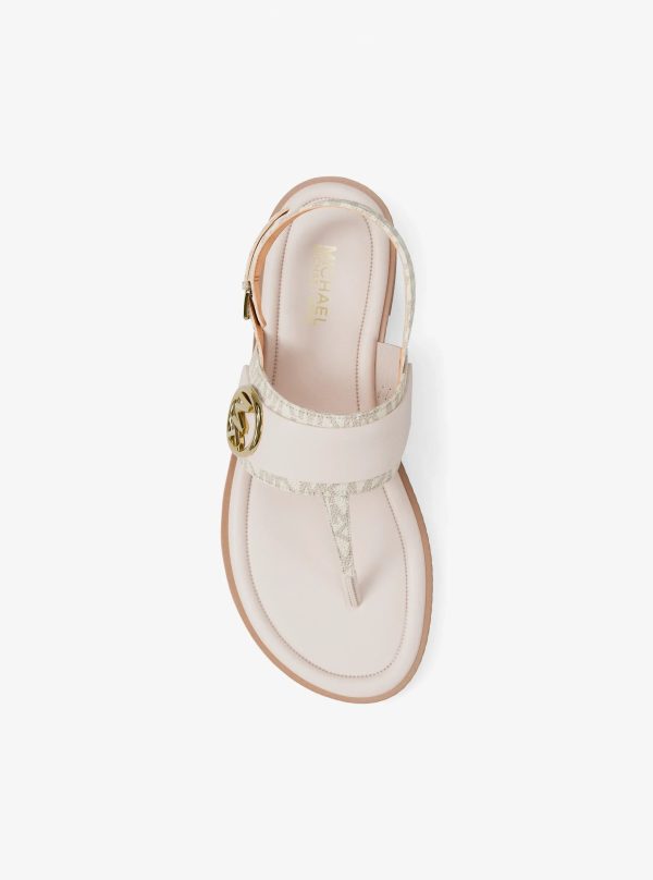 Michael Kors Carmen Signature Logo Sandal - Preorder
