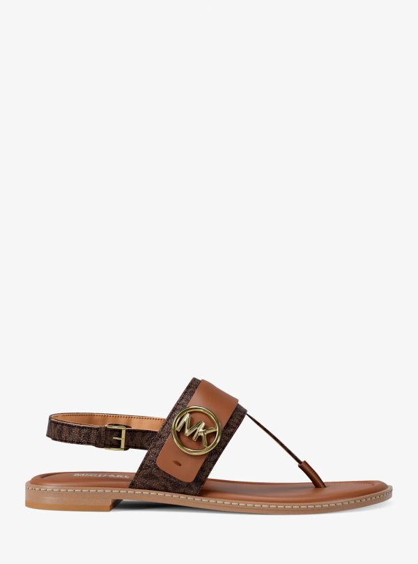 Michael Kors Carmen Signature Logo Sandal - Preorder