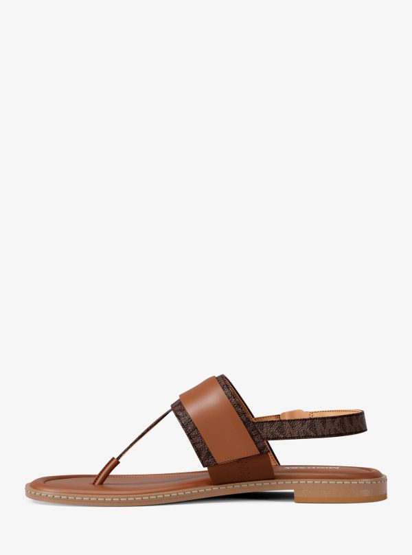 Michael Kors Carmen Signature Logo Sandal - Preorder