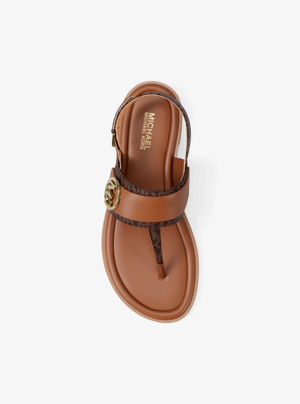 Michael Kors Carmen Signature Logo Sandal - Preorder