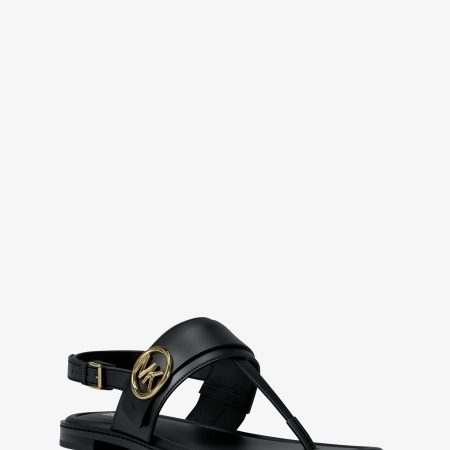 Michael Kors Carmen Thong Sandal - Preorder — Black