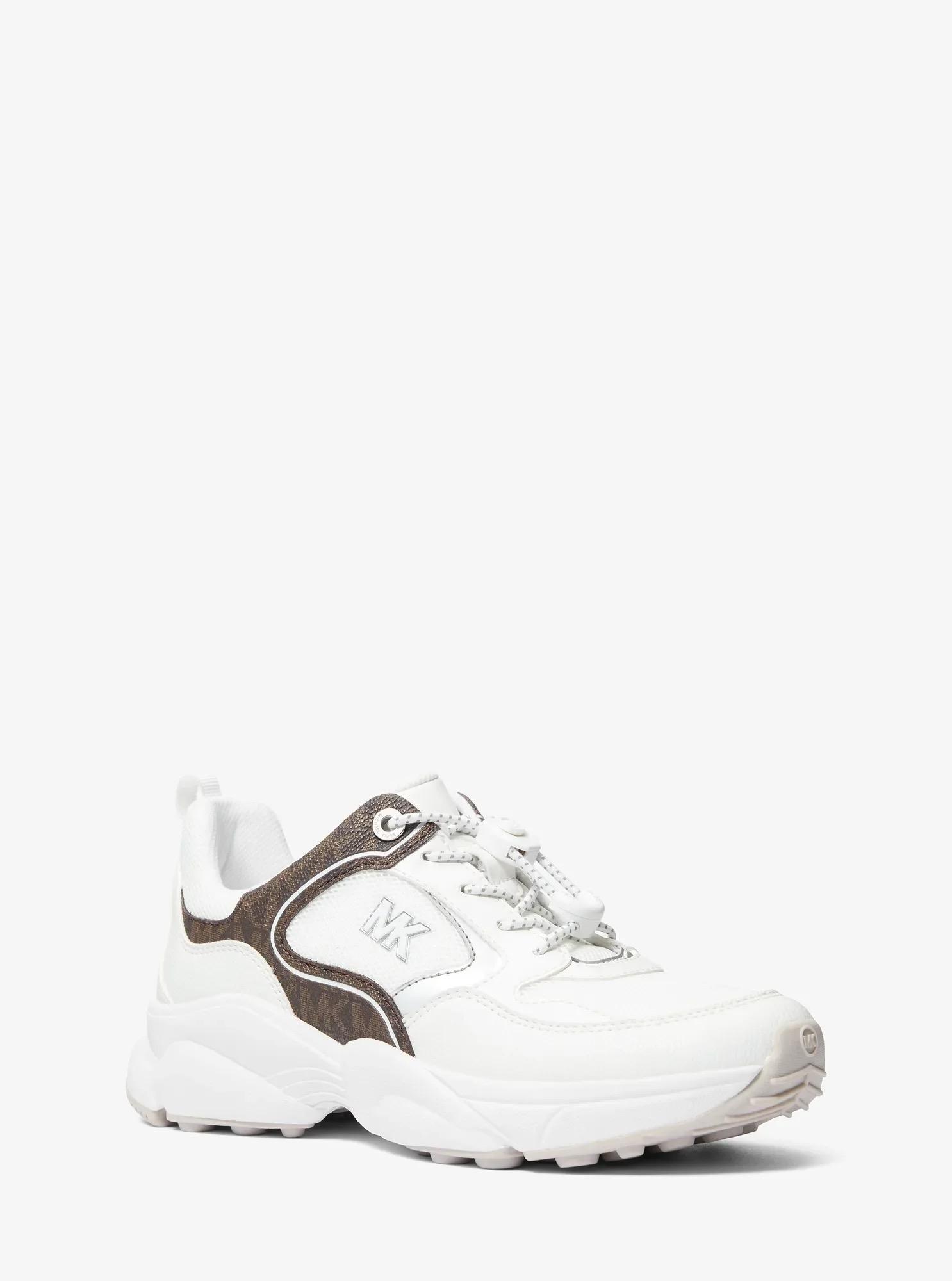 Michael Kors Jett Mixed-Media Trainer - Preorder