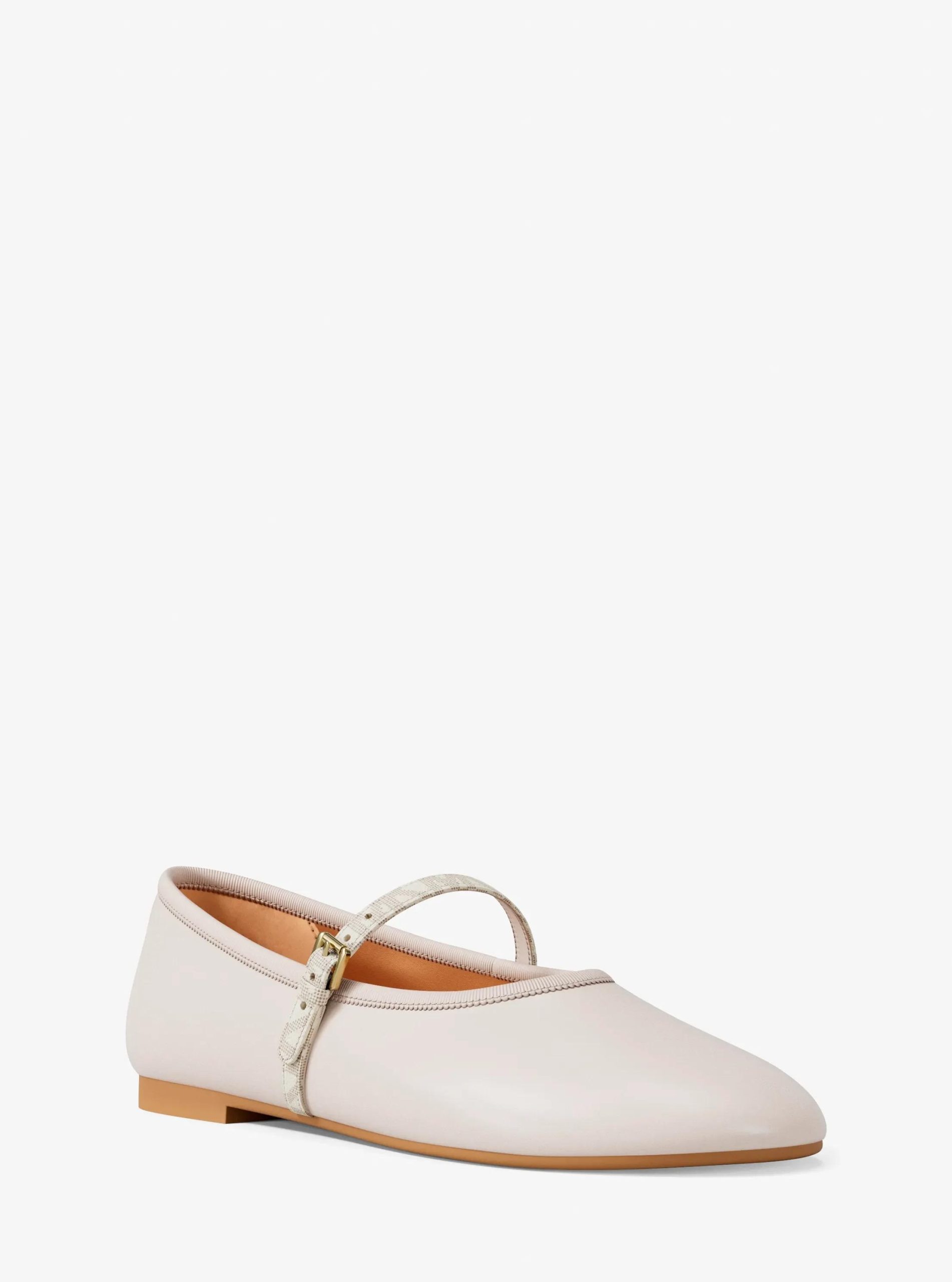 Michael Kors Phoebe Signature Logo Trim Ballet Flat - Preorder