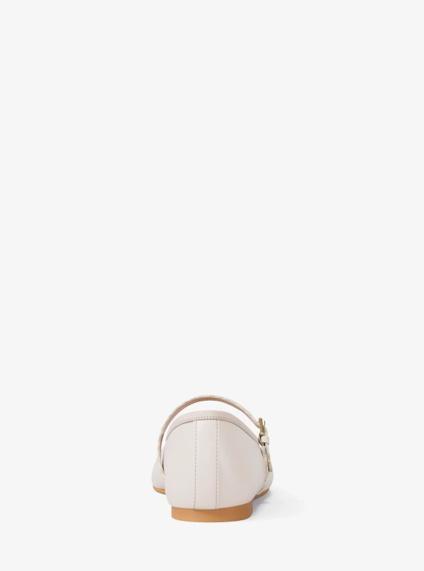Michael Kors Phoebe Signature Logo Trim Ballet Flat - Preorder