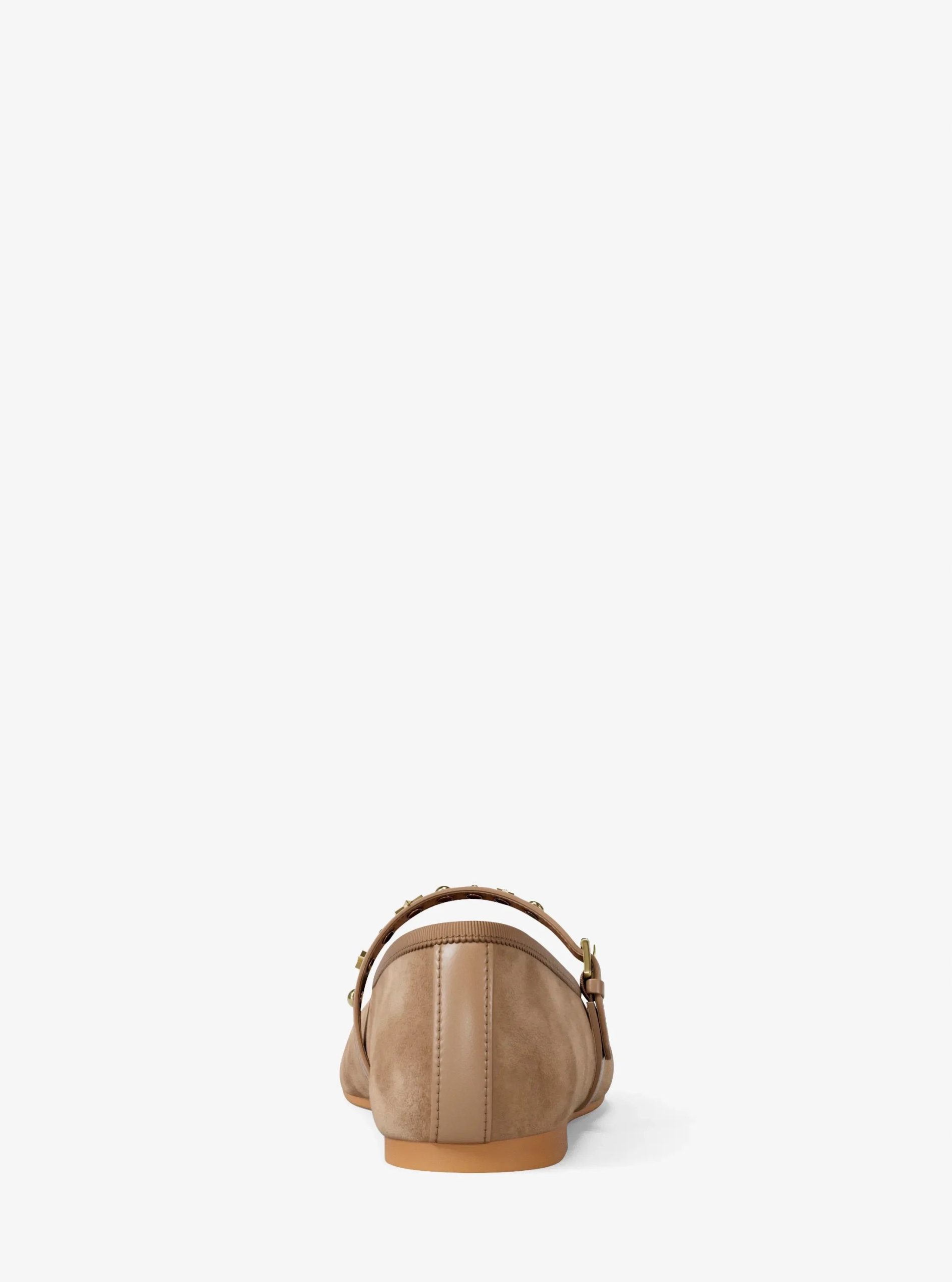 Michael Kors Phoebe Embellished Leather Ballet Flat - Preorder