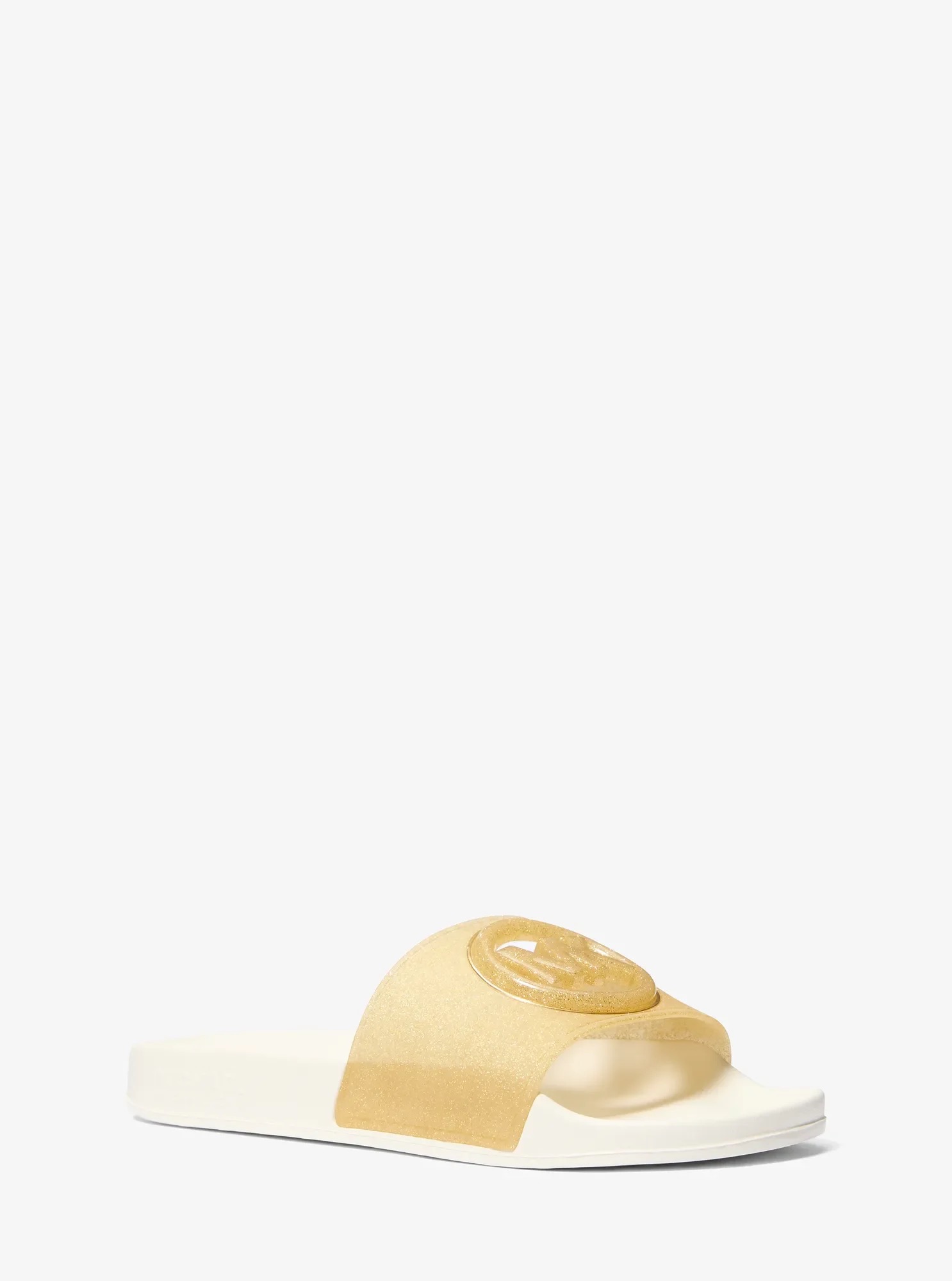 Michael Kors Penny Glitter Embellished PVC Slide Sandal - Preorder