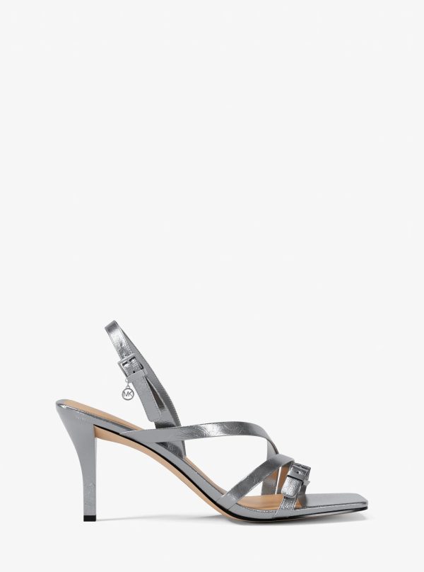 Michael Kors Yvette Metallic Sandal - Preorder