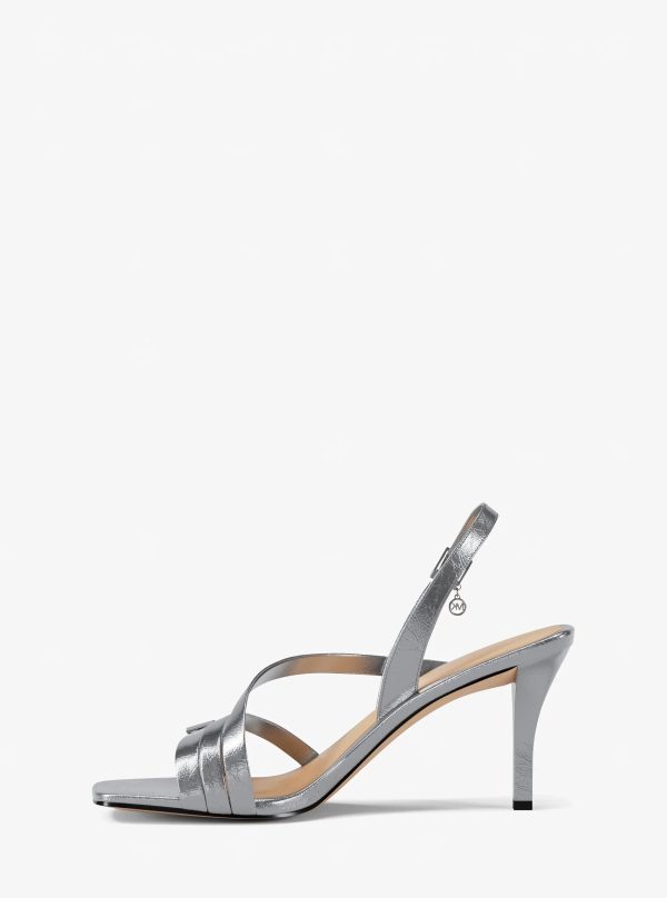 Michael Kors Yvette Metallic Sandal - Preorder