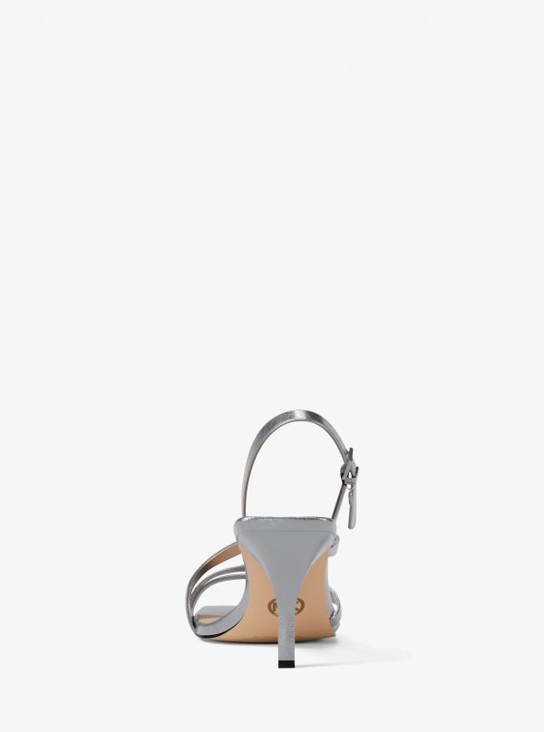 Michael Kors Yvette Metallic Sandal - Preorder