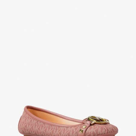 Michael Kors Fulton Studded Logo Moccasin - Preorder — Sunset Rose