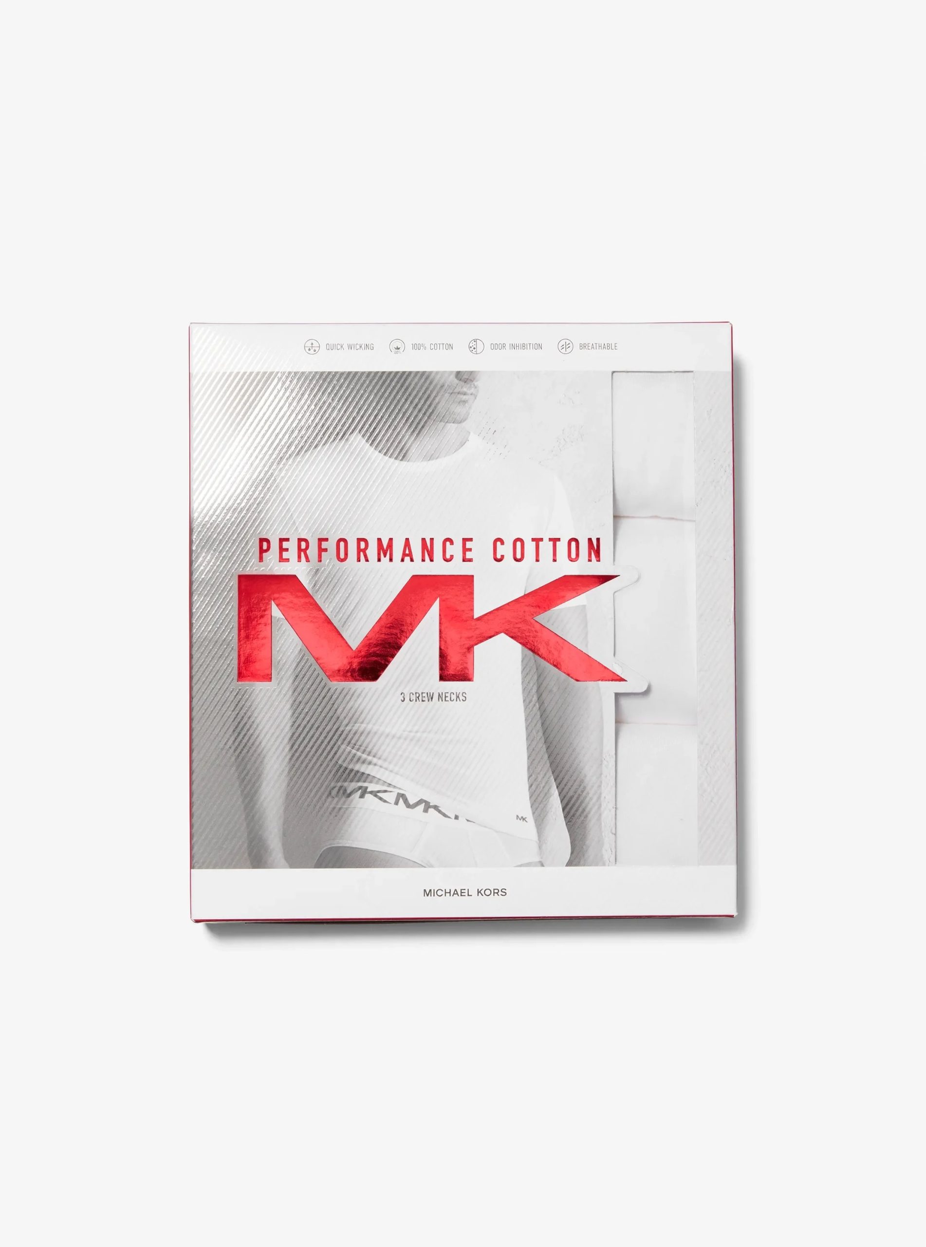 Michael Kors 3-Pack Cotton T-Shirt - Preorder