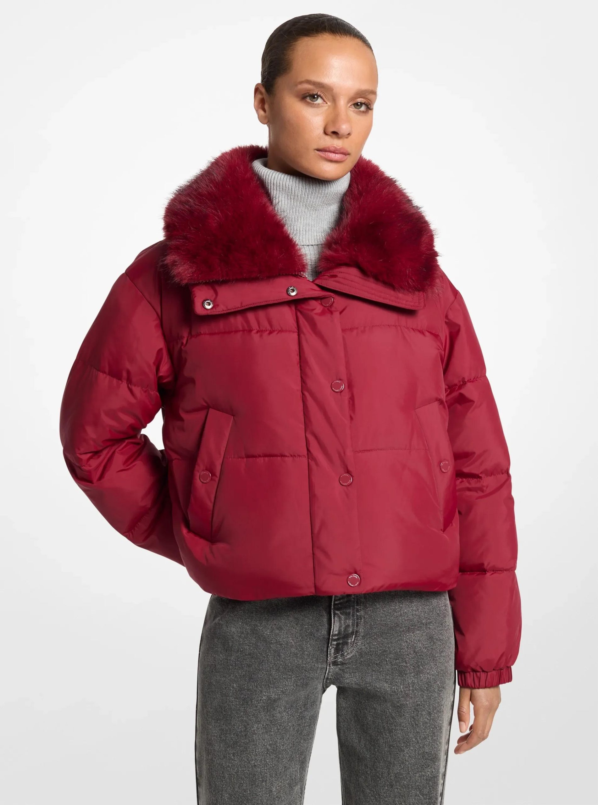 Michael Kors Sherpa Puffer Jacket - Preorder