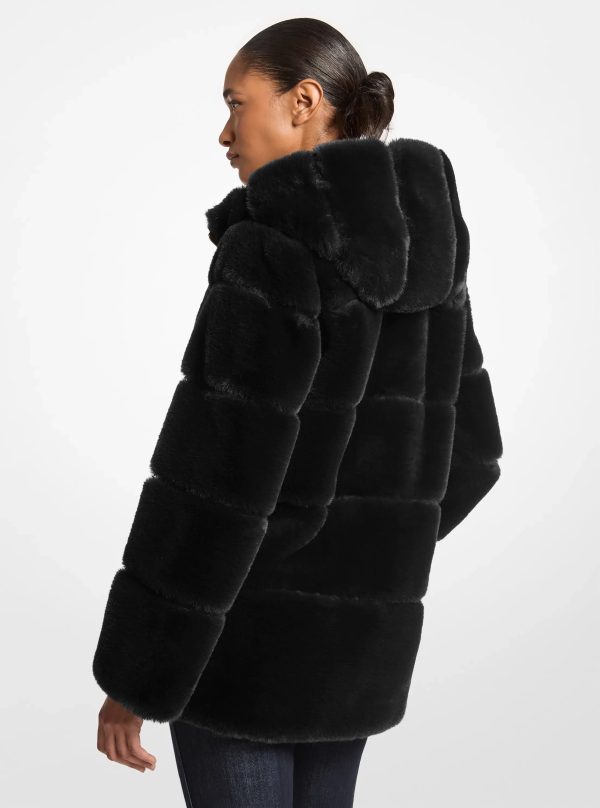 Michael Kors Faux Fur Hooded Coat - Preorder