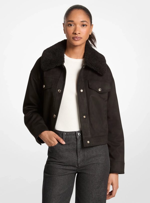 Michael Kors Microsuede Trucker Jacket - Preorder