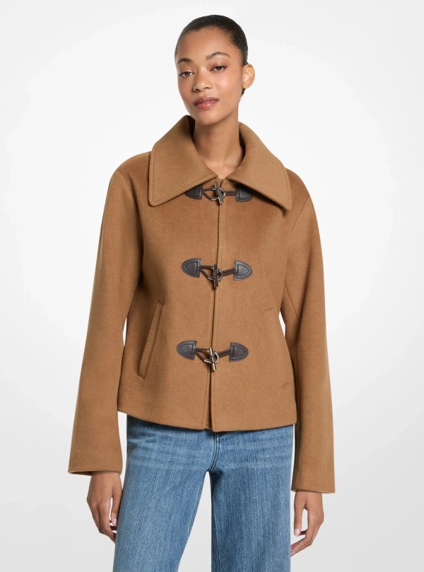 Michael Kors Wool Blend Toggle Jacket - Preorder