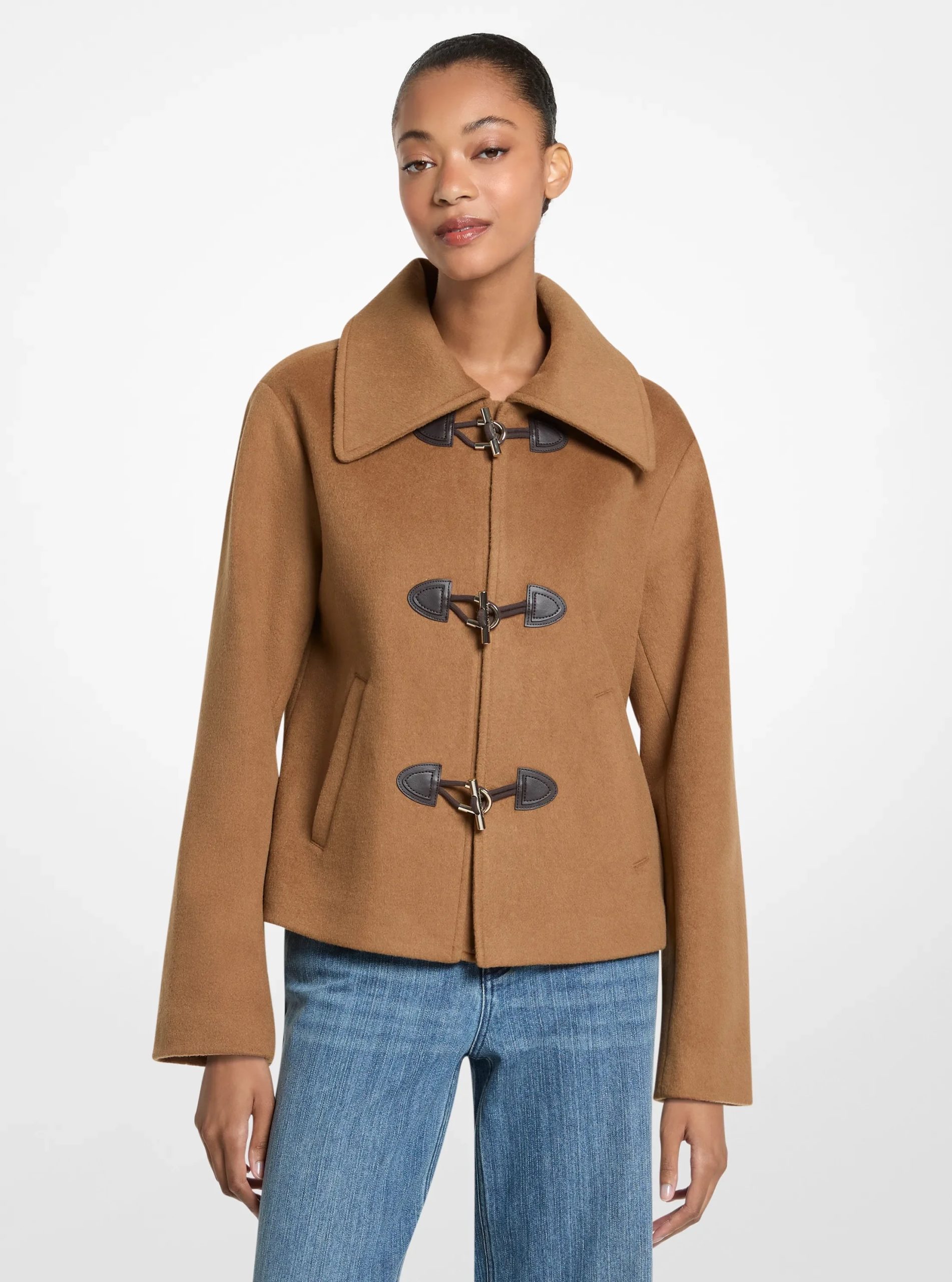 Michael Kors Wool Blend Toggle Jacket - Preorder