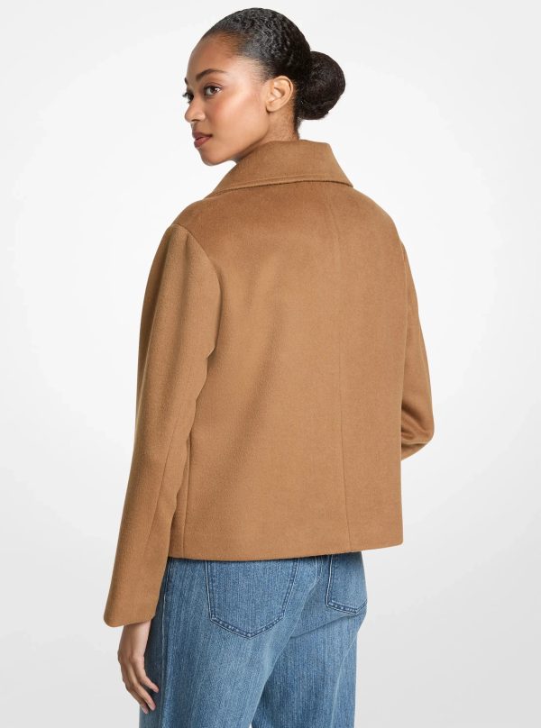 Michael Kors Wool Blend Toggle Jacket - Preorder