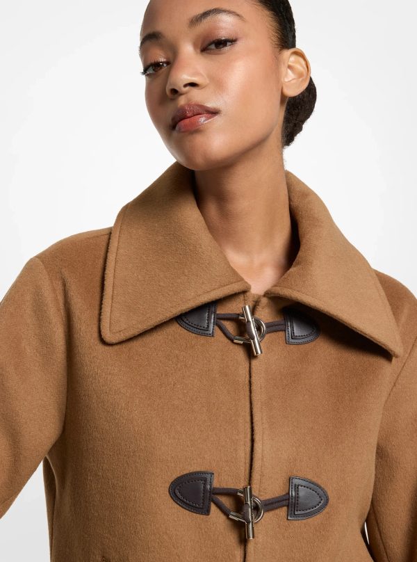 Michael Kors Wool Blend Toggle Jacket - Preorder