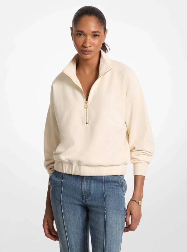Michael Kors Knit Quarter-Zip Sweater - Preorder