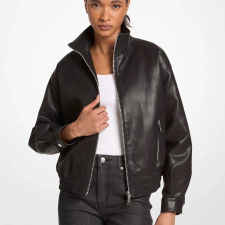Michael Kors Oversized Blouson Jacket - Preorder — Black