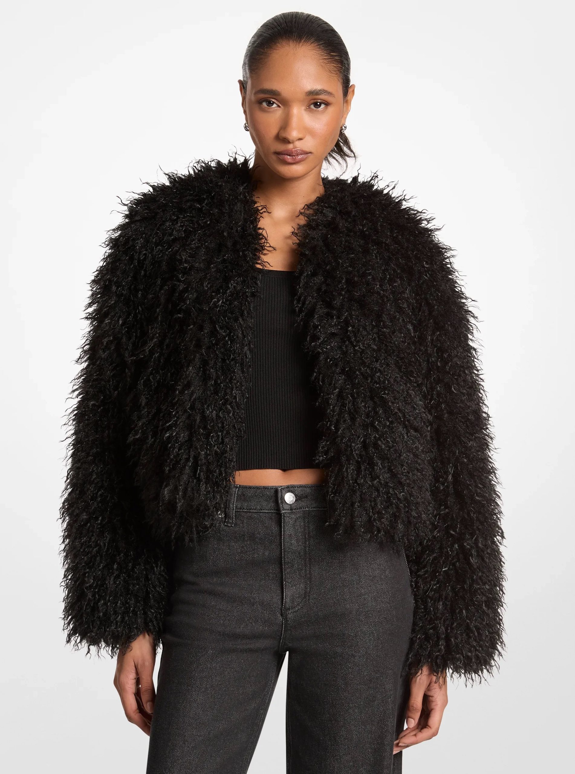 Michael Kors Faux Shearling Jacket - Preorder
