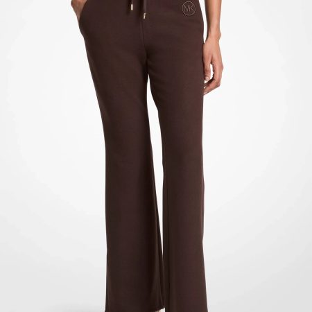 Michael Kors Knit Flared Pants - Preorder — Chocolate