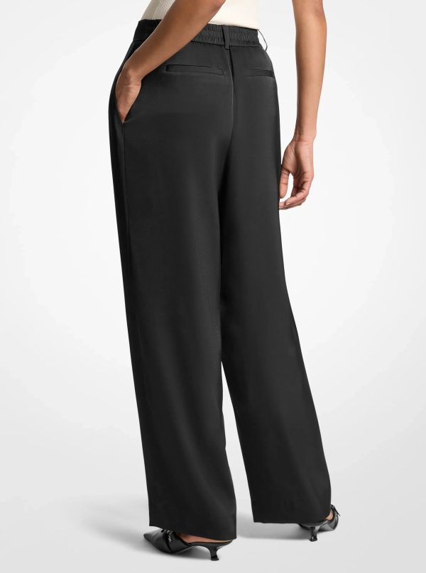 Michael Kors Pleated Satin Pants - Preorder