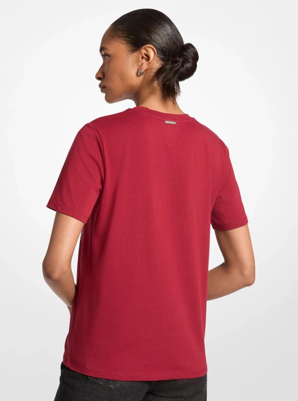Michael Kors Embellished Graphic Logo T-shirt - Preorder