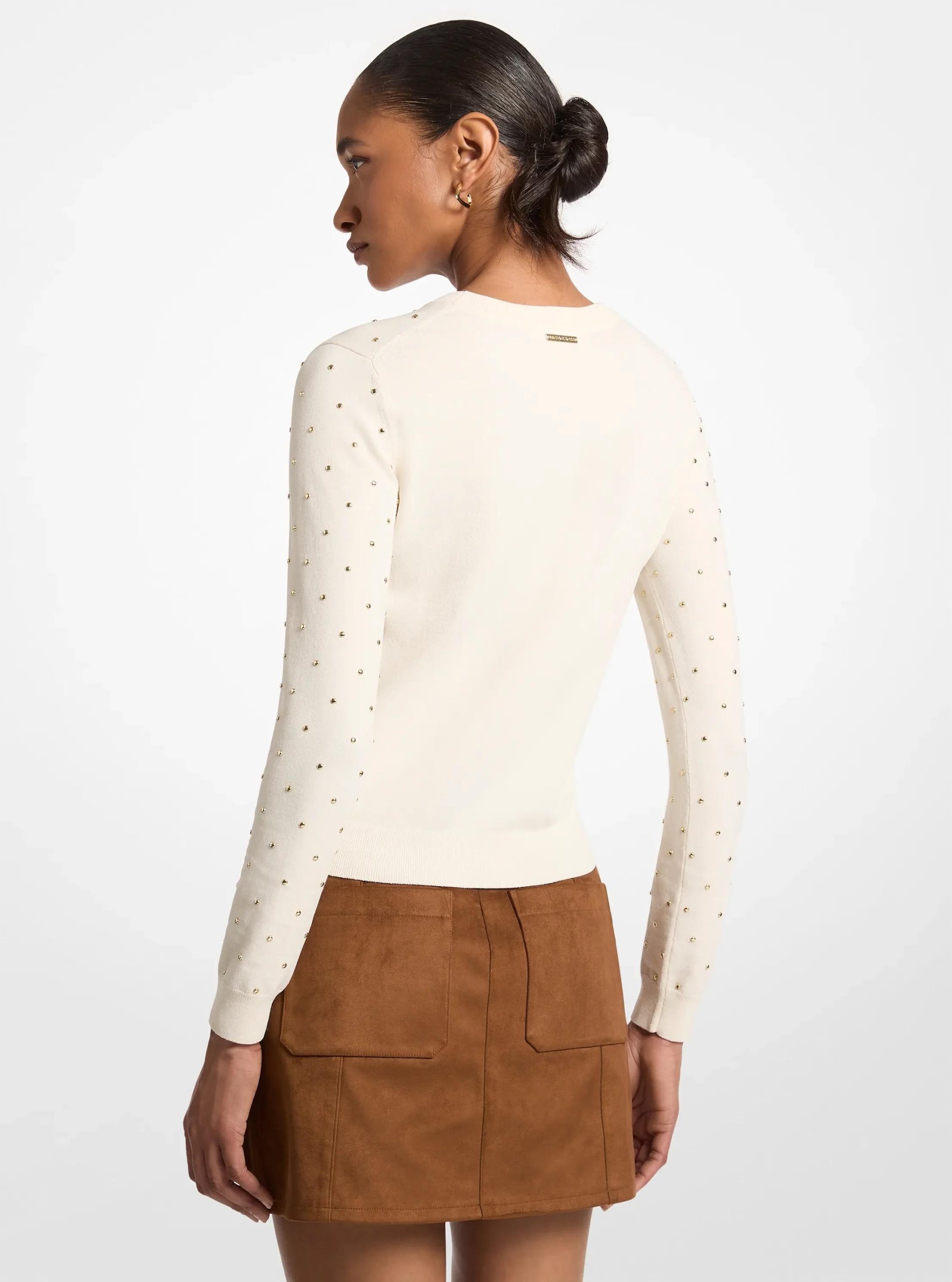 Michael Kors Studded Stretch Viscose Sweater - Preorder