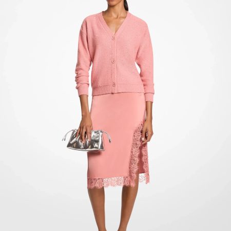 Michael Kors Embellished Cardigan - Preorder — Sunset Rose