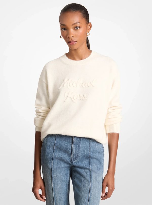Michael Kors Logo Appliqué Knit Sweater - Preorder
