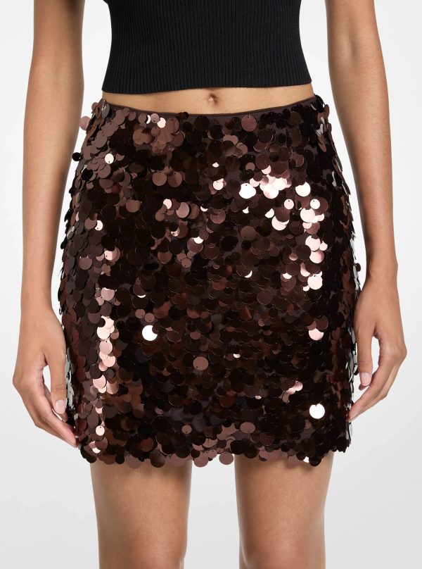 Michael Kors Paillette Embellished Mini Skirt - Preorder