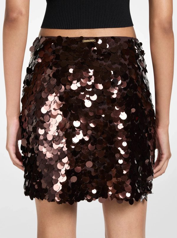 Michael Kors Paillette Embellished Mini Skirt - Preorder
