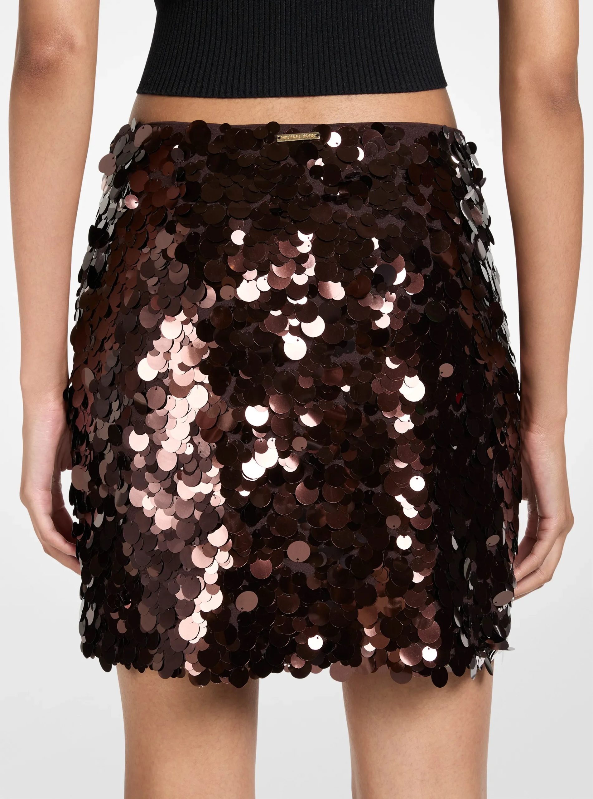 Michael Kors Paillette Embellished Mini Skirt - Preorder