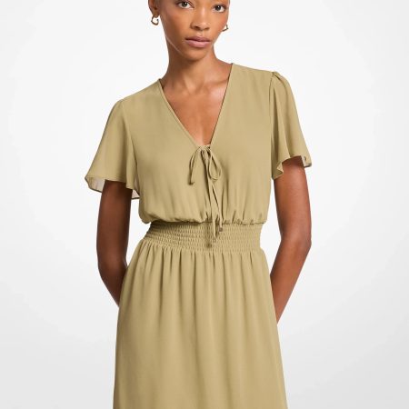 Michael Kors Georgette Mini Dress - Preorder — Oregano