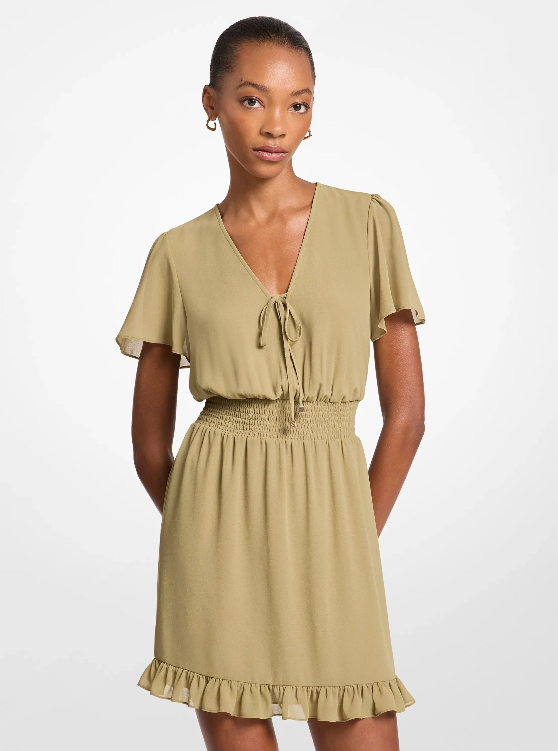 Michael Kors Georgette Mini Dress - Preorder