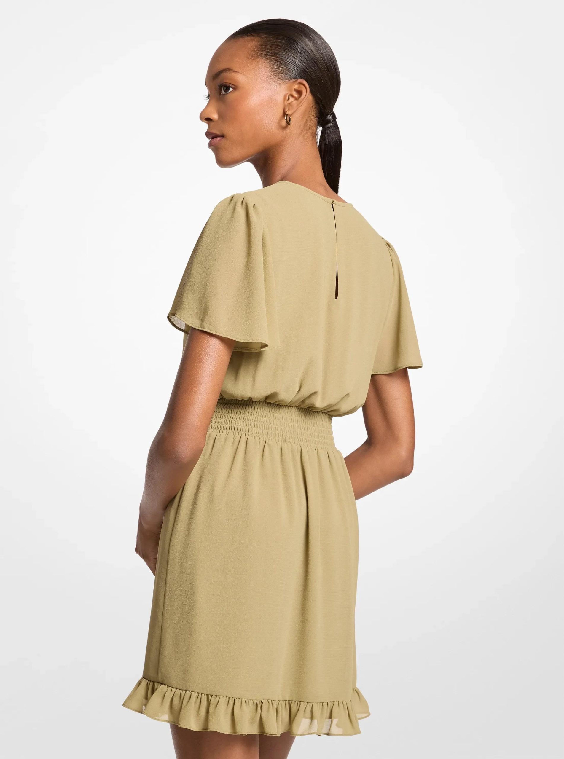 Michael Kors Georgette Mini Dress - Preorder - Image 2