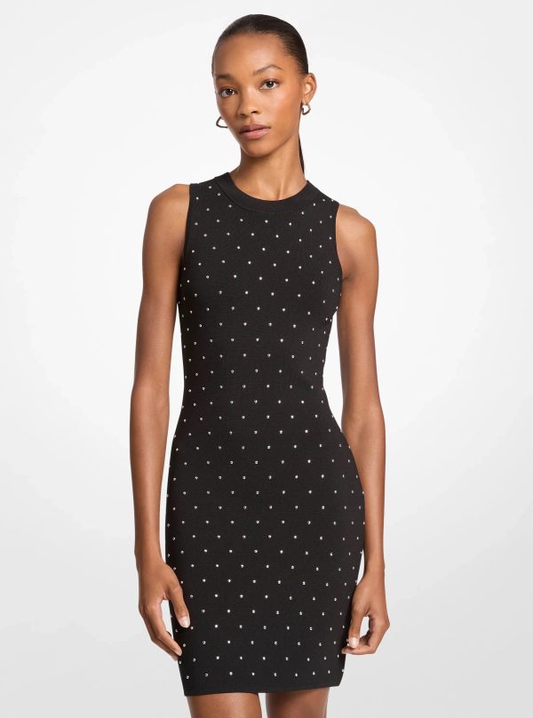Michael Kors Studded Stretch Viscose Dress - Preorder