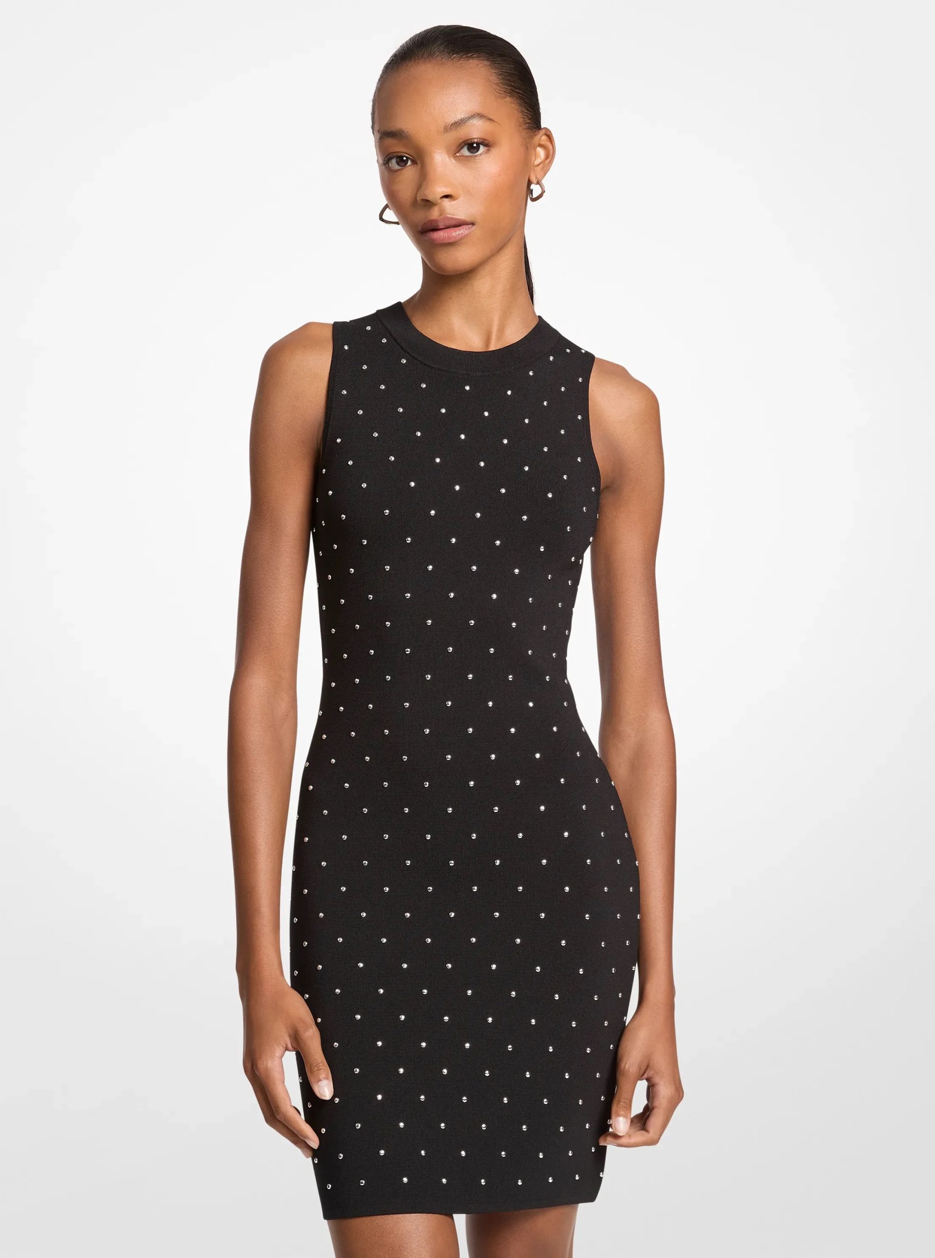 Michael Kors Studded Stretch Viscose Dress - Preorder