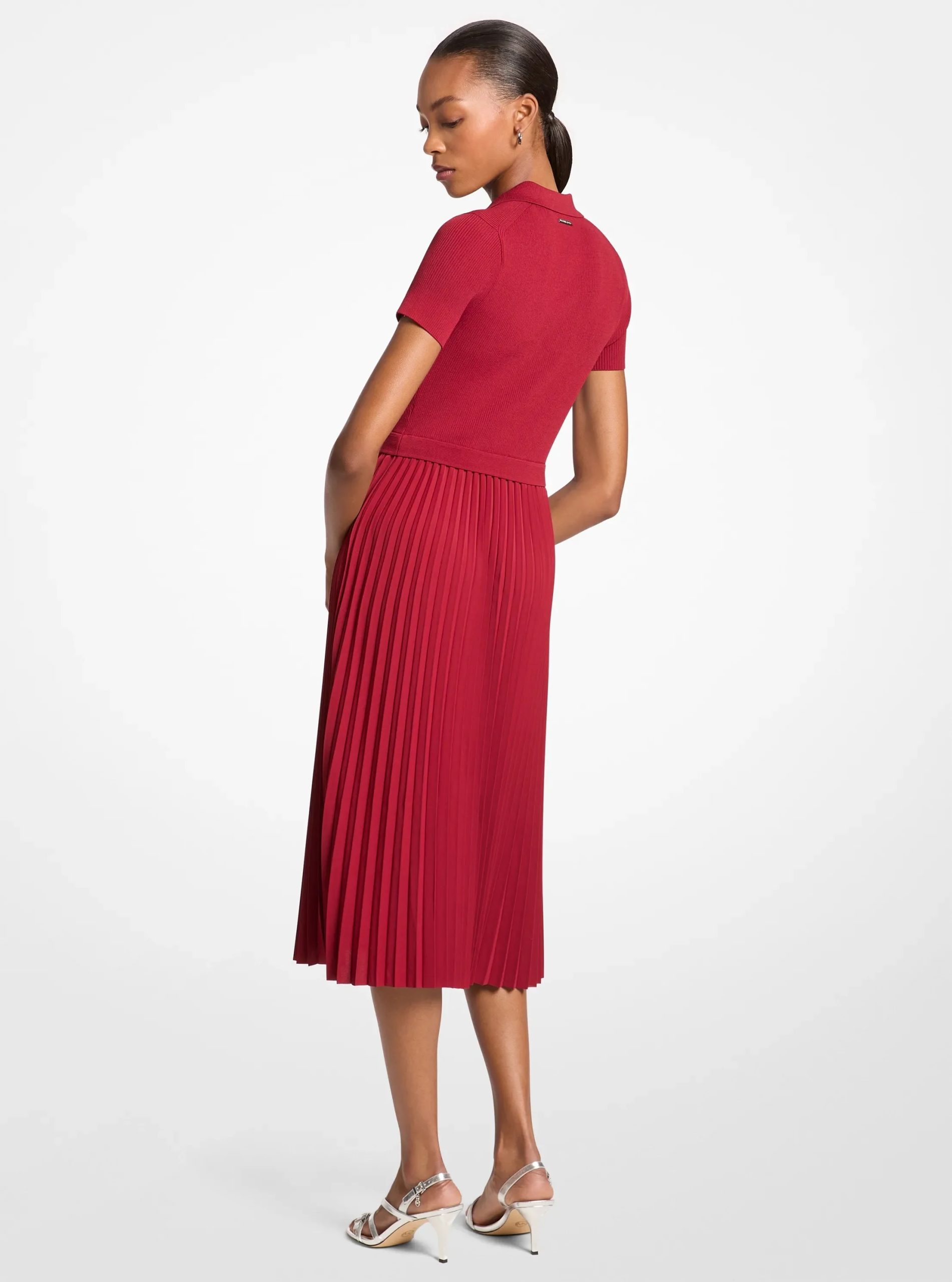 Michael Kors Woven Polo Midi Dress - Preorder