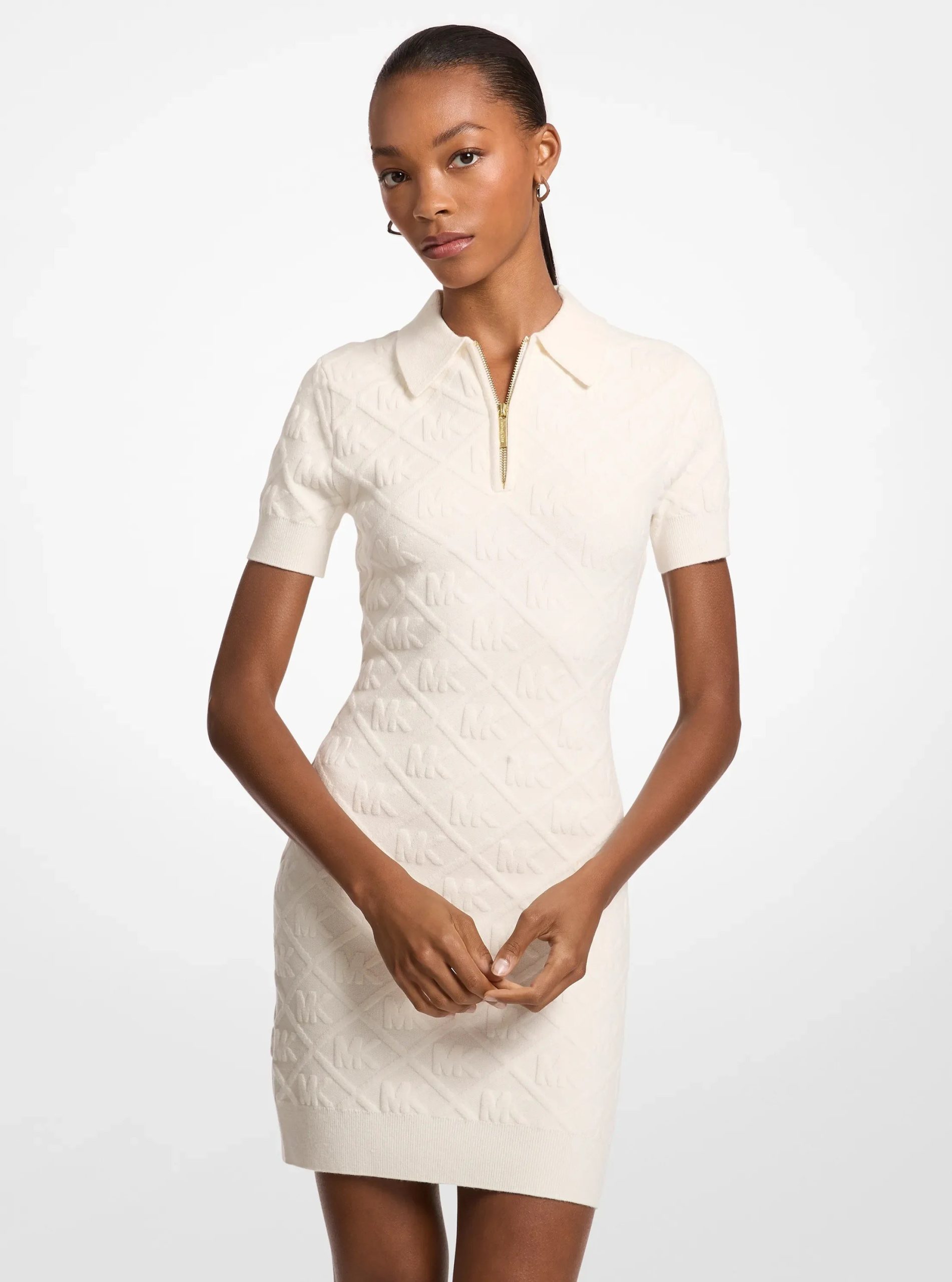 Michael Kors Logo Jacquard Polo Dress - Preorder