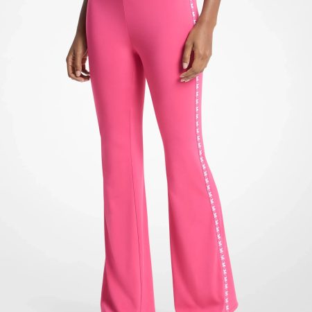 Michael Kors Logo Tape Flared Leggings - Preorder — Hibiscus
