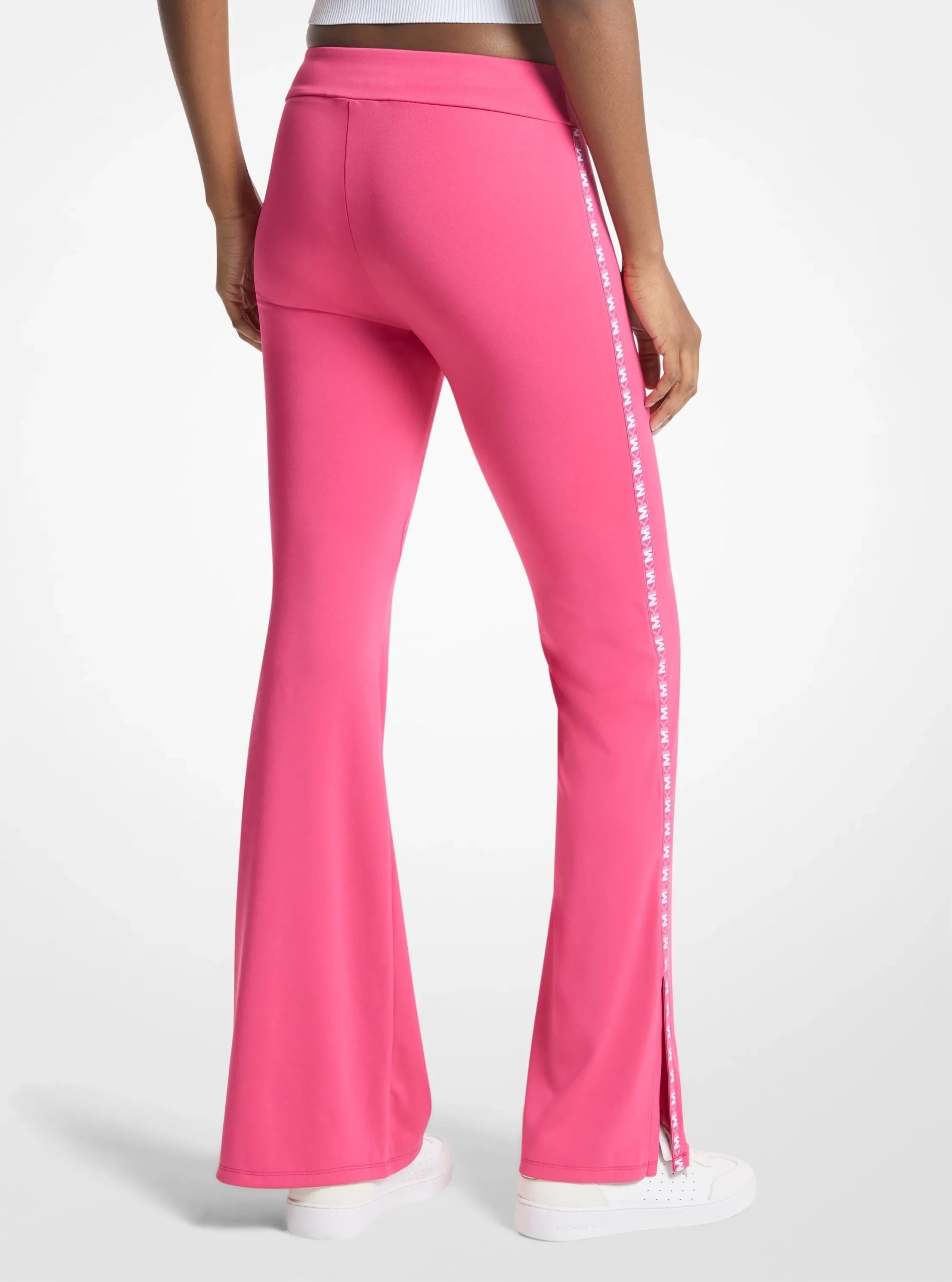 Michael Kors Logo Tape Flared Leggings - Preorder