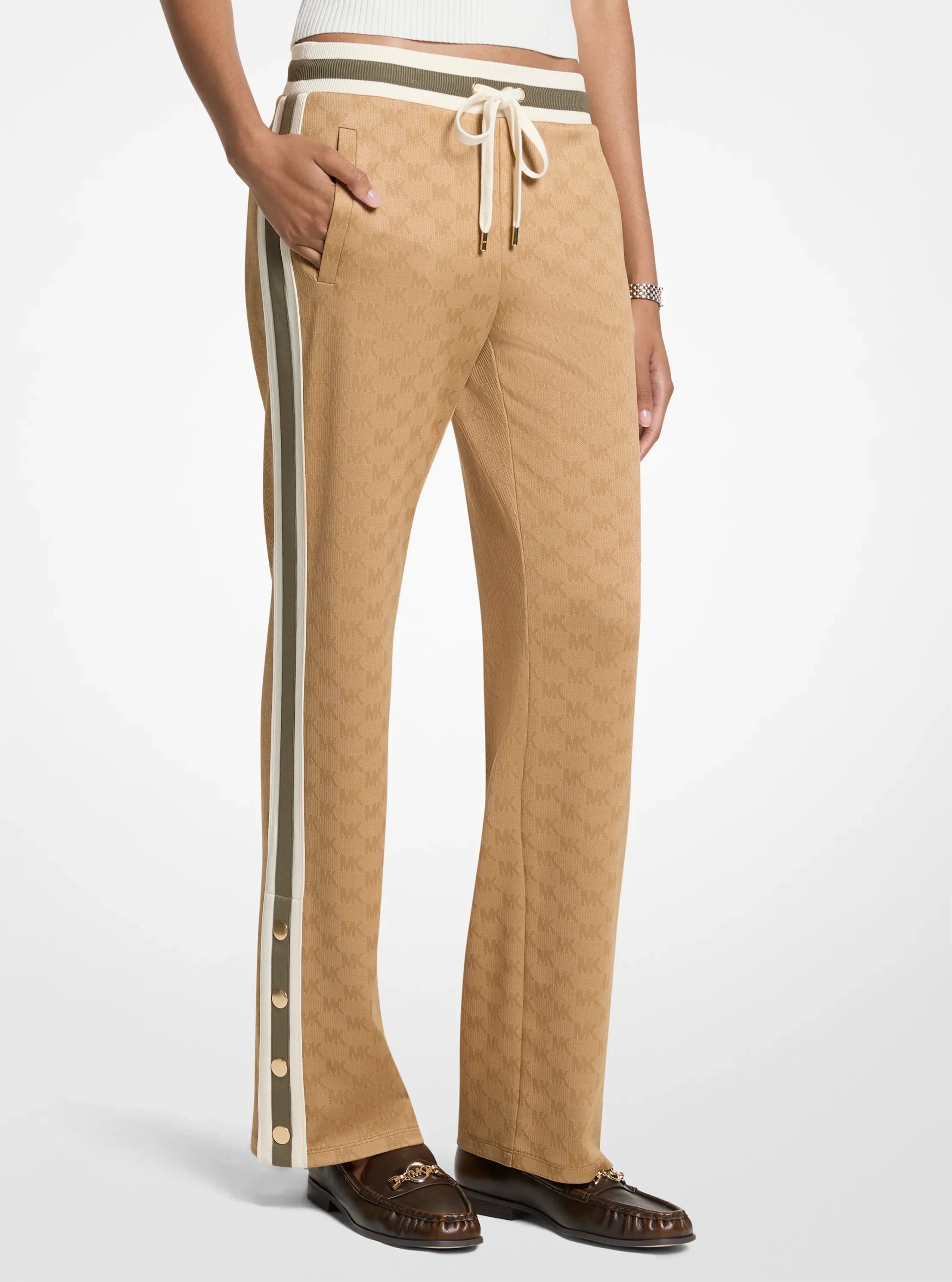 Michael Kors Logo Knit Track Pants - Preorder