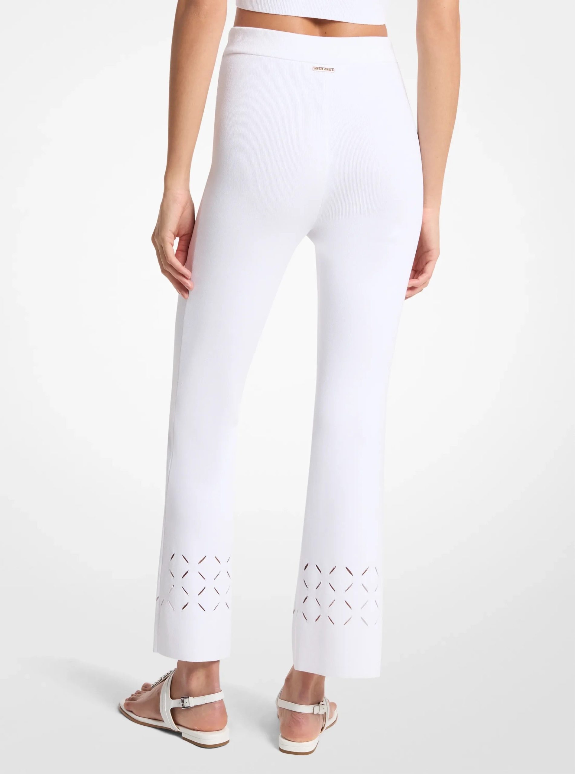 Michael Kors Laser Cut Stretch Knit Pants - Preorder
