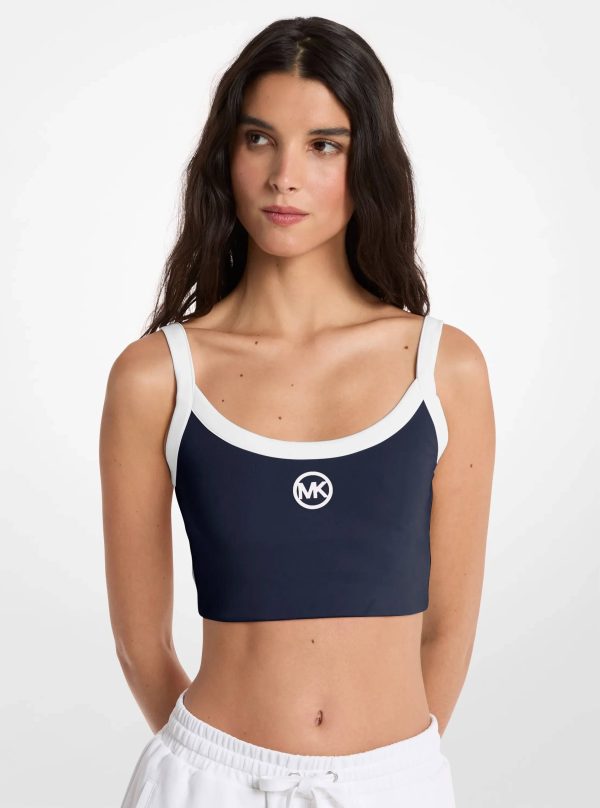 Michael Kors Stretch Knit Sports Bra - Preorder