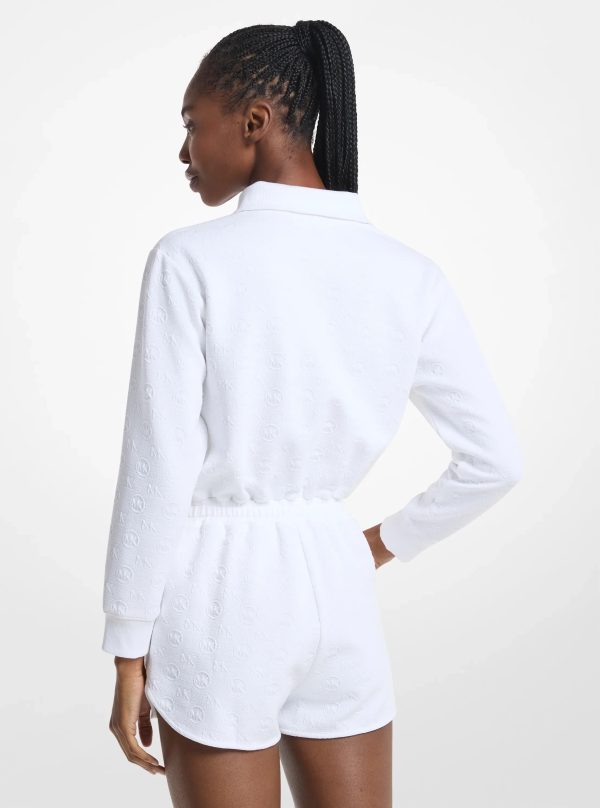 Michael Kors Logo Jacquard Romper - Preorder
